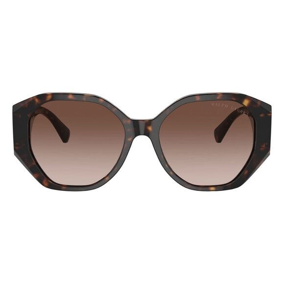 New RALPH LAUREN Havana Butterfly RL8220 5003/13 Sunglasses Women - Picture 2 of 6